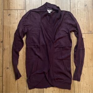 Merona Deep Purple Cardigan